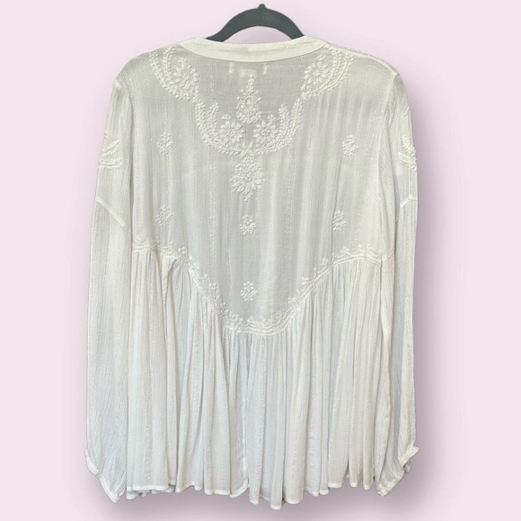 Rachel Zoe white top size medium - Picture 8 of 16